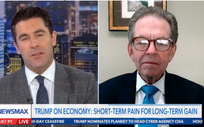 Art Laffer to Newsmax: Trump Brings ‘Sensible’ Policies on Economy